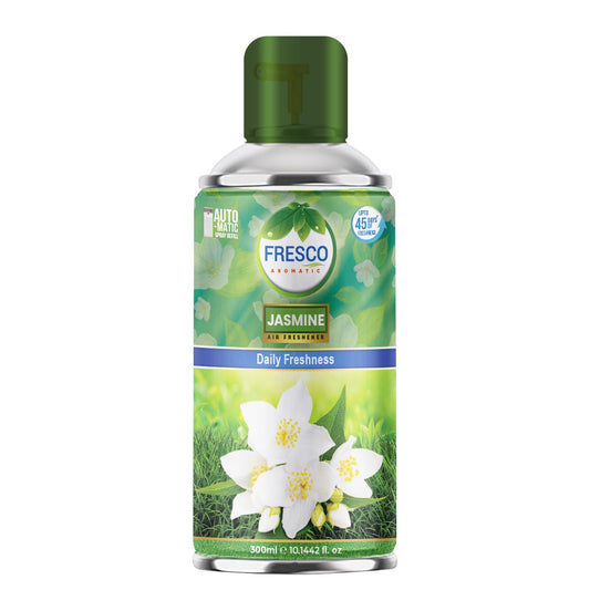 Fresco (Jasmine) Air Freshener Refill For Auto Dispenser | 300ML