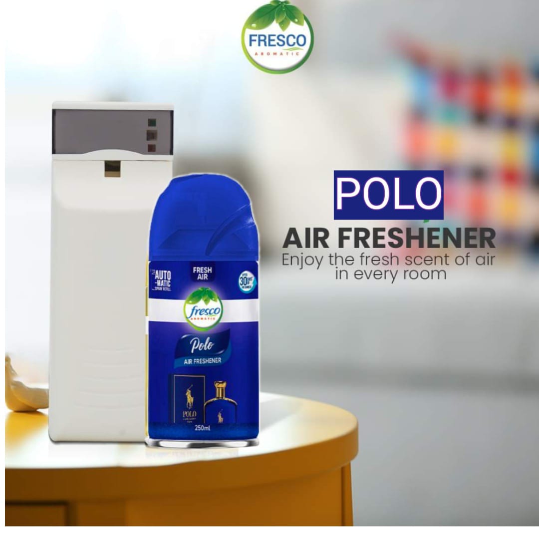 Fresco polo air fresheners refill for auto dispenser 250ml