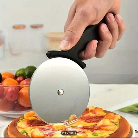 Pizza Cutter Stainless Steel Balde Rubber Handle Big Blade Household Kitchen Accessories Pizza Cutter Wheels