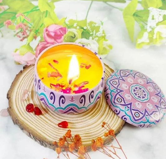 sented candle for rooms snd decoration matka design