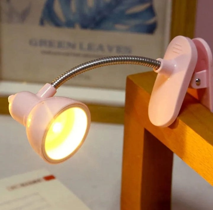 Cute Mini Study Lamp – Portable LED Desk Light for Reading & Study perfect for kids"