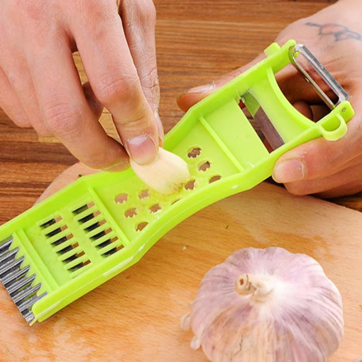 5 In 1 Grater/Cutter/Peeler/Slicer For Vegetable & Fruit