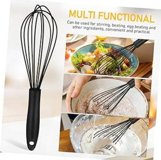 Hand Push Egg Mixer | Durable, Food-Grade Kitchen Egg Whisk for Baking & Cooking | Rust-Resistant, Easy-to-Clean Multi-Purpose Whisk with Ergonomic Handle