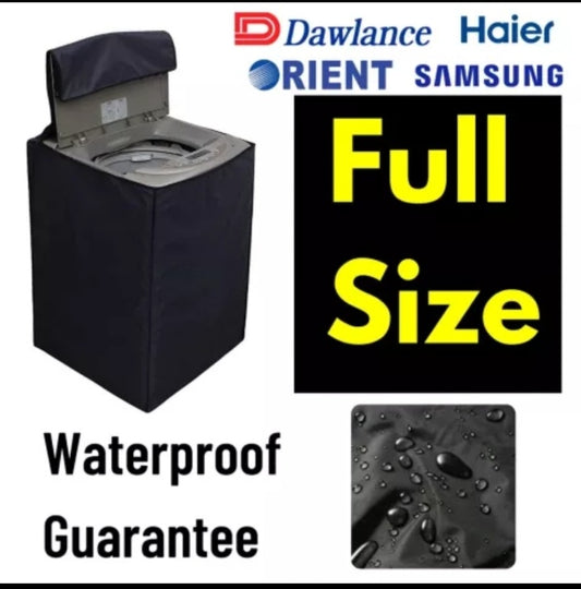 Universal Washing Machine Cover 100% waterproof - for all brands machines Top Loader Automatic / Semi Auto All Brands Supported