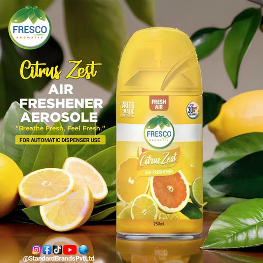 Fresco Air  Freshener citrus zest 250ml for automatic dispenser