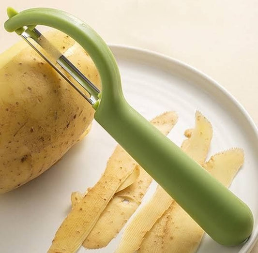 Kitchen Plastic Handle Fruit Vegetable Peeler Peeling Tool Cutter