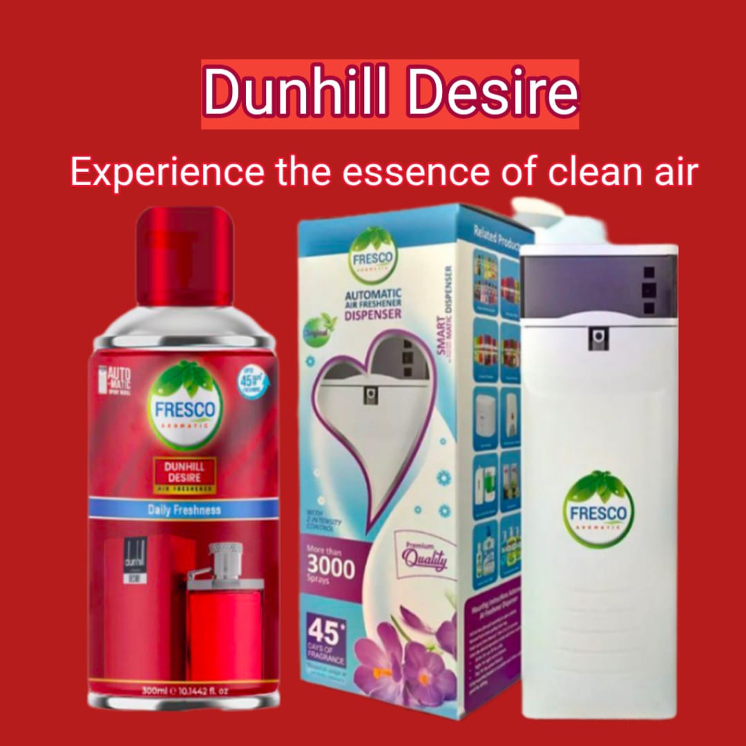 Fresco Dunhill Desire air freshener refill for auto dispenser 300ml