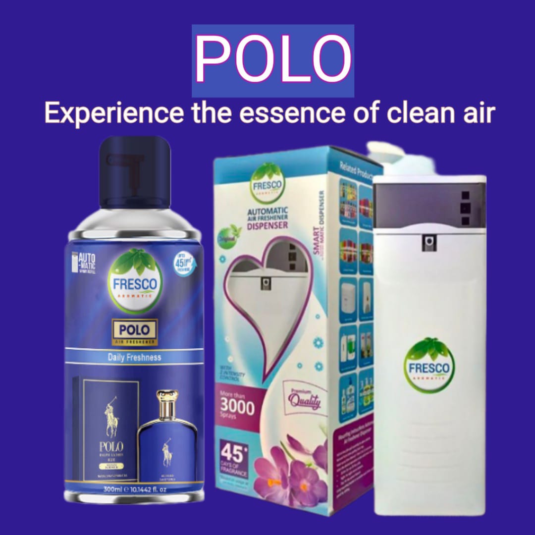 Fresco polo air fresheners refill for auto dispenser 300ml