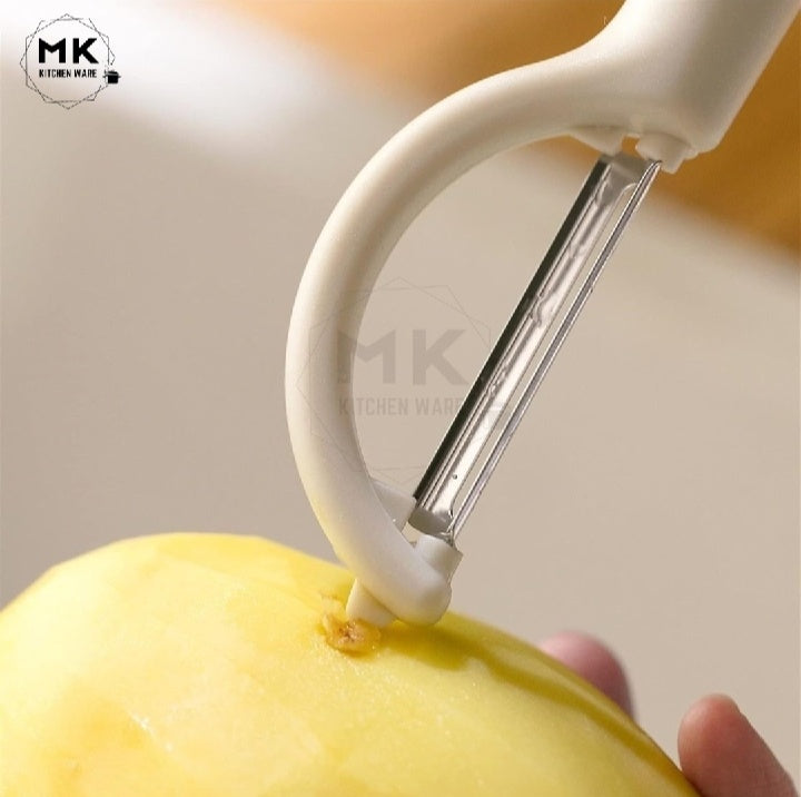 Potato Peeler With Plastic Hand - YJ-002 Multi Color Arbitrary Color On Demand