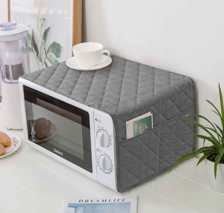 Keep your microwave clean and spotless with this durable microwave oven cover