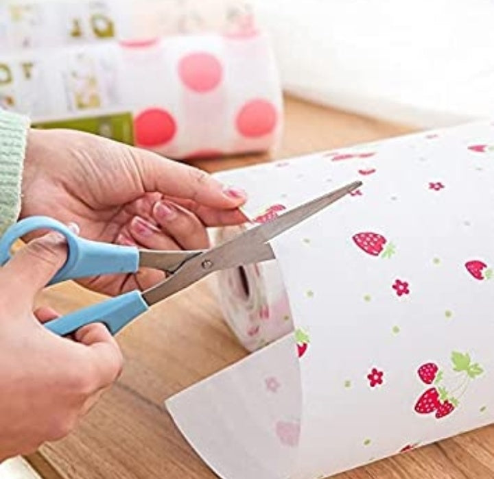Full Roll Waterproof Printed Fridge Mats Washable Cabinet Waterproof Fridge