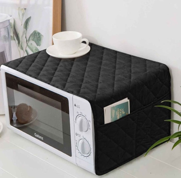 Keep your microwave clean and spotless with this durable microwave oven cover