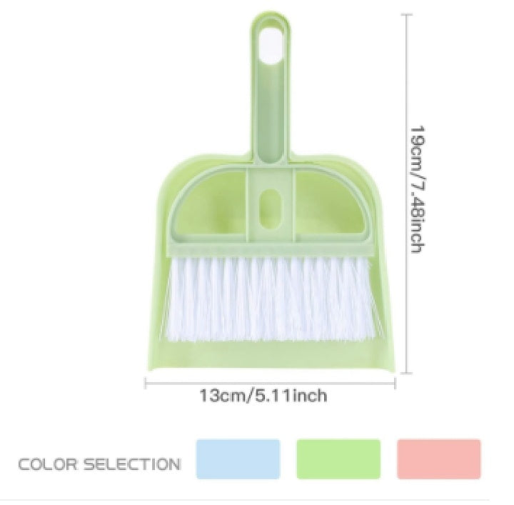 Cleaner Dustpan and Brush Set
cleanups in the kitchen, living room, or office.
