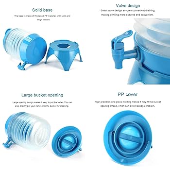 5.5L Best for Camping Light Weight Foldable Water Cooler