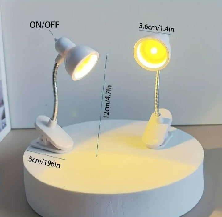 Cute Mini Study Lamp – Portable LED Desk Light for Reading & Study perfect for kids"