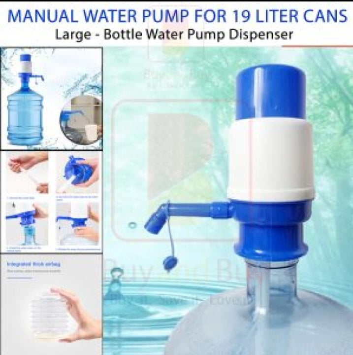 Water Bottle Pump Drinking Water Pump Water Dispenser Hand Press Pump For 19 Liter Cans
