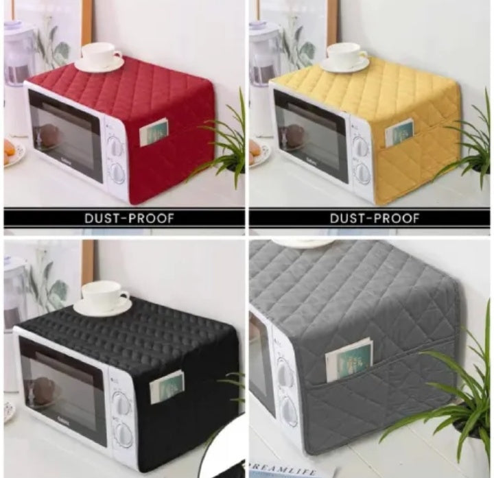 Keep your microwave clean and spotless with this durable microwave oven cover