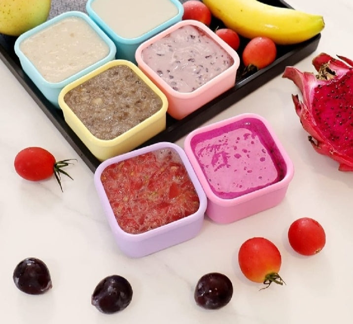 Sealed splash Lunch Box Outdoor Bento Box Microwave Oven Splash Small Containers Lunch Box Summer Ice Cube Mold Snack Kengding available in random colours
